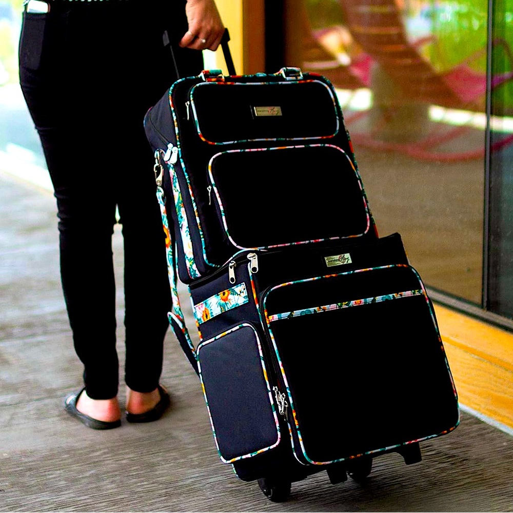 Collapsible Rolling Tote